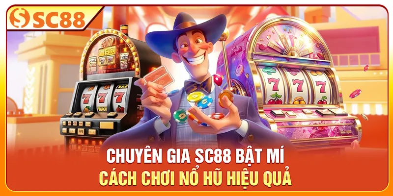 Chuyên gia SC88 bật mí cách chơi nổ hũ hiệu quả 