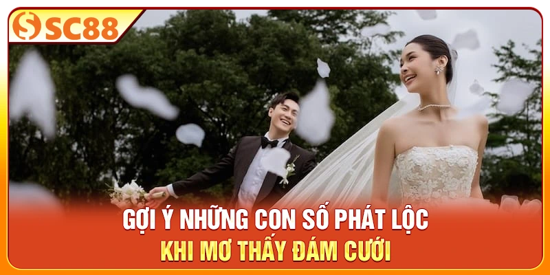 Gợi ý những con số phát lộc khi mơ thấy đám cưới
